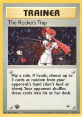 The Rocket's Trap - 19/132 - Holo Rare - 1st Edition